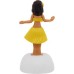 Voila Solar Powered Dancing Hula Girl Swinging Bobble Doll Gift Car Home_Assorted Color